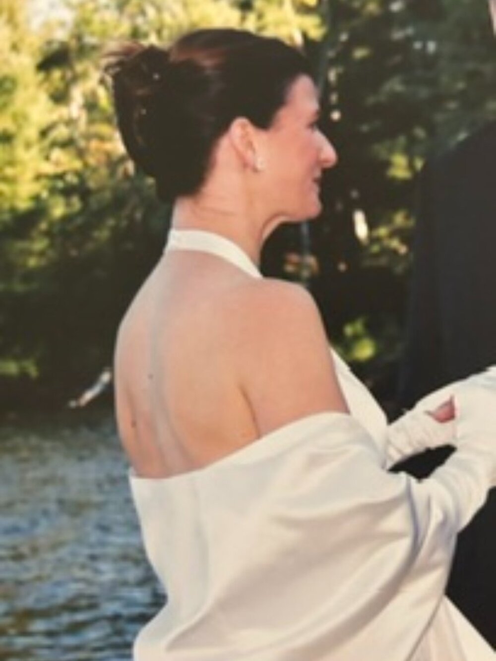 designer silk wrap for wedding dress